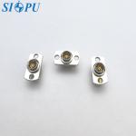 SBMA Female Bent Flange RF Coaxial Connector Connect 2 # Semi Flexible Or Semi