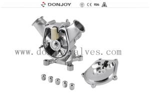 China Sanitary Bare shaft Sine Pump For Particles Products / High Purity Pumps factory