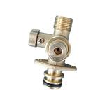 Rust-Proof Durable Brass Outdoor Water Heater Inlet Connection