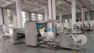 China Environmentally Friendly Glass Fiber Pleating Machine 221V - 250V Filter Manufacturing Machine factory