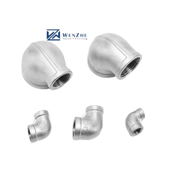 90 Degree Elbow Galvanized Malleable Iron/Stainless Steel 201 304 316 Pipe