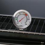 Kitchen Measurement Tool BBQ Oven Thermometer Silver Color For Cooking