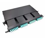PLC Splitter Fiber Patch Panel 19Inch Rack Mounted Termination Box