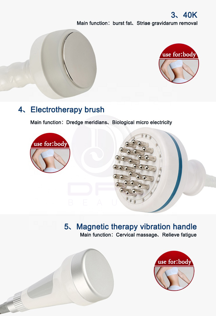 AS83 RF Vacuum Cavitation System , Ultrasonic Body Slimming Vacuum Machine