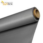 Impregnated Silicone Rubber Coated Fiberglass Cloth/fabric For Expansion Joint