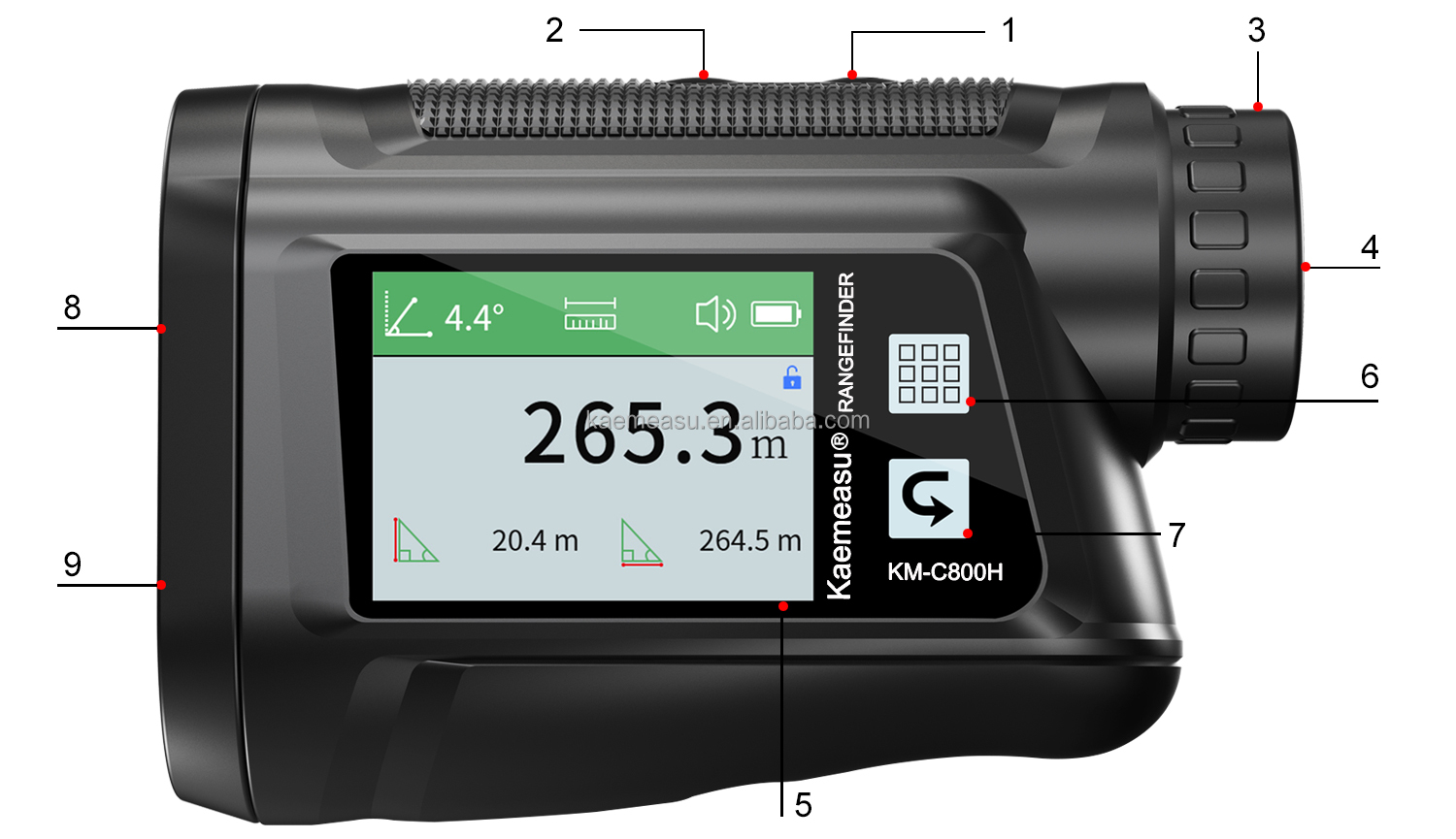 hot sale Laser Rangefinder Oem Screen Range Finderr Golf Laser Rangefinder Rangefinder For Hunting