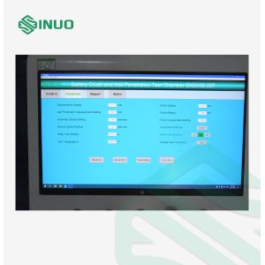 300kN Crush & Nail Penetration Tester Battery Safety Test Chamber