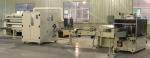 Touch Screen Facial Hand Towel Machine , Connect Log Saw And Single Packing
