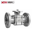 High Pressure Forged Steel Flanged A105 Ball Valve 800lb-1500lb Channel Straight