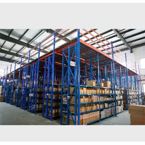 Space Saving Rack Supported Mezzanine Floors Multi - Level Corrosion Protection