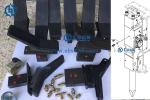 PC78US Komatsu Excavator Breaker Parts Hydraulic Hammer Control Valve