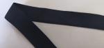 2 Cm Dark Blue Polyester Webbing Tape / Knitted Ultra Thin Webbing Handbag Strap