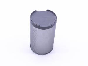China Food Grade Recycled Material Round Tin Container For Package Child Resistance factory