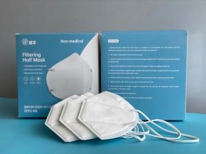 China Non-Woven 5 Ply KN95 FFP2 Medical Face Mask Disposable Earloop Respirator factory