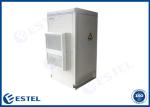 19 inch Rail IP65 Outdoor Telecom Cabinets With Air Conditioner And Fans