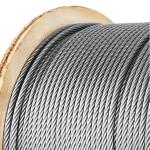 7x19 316 3mm Blue Strand Marine Fishing Stainless Steel Wire Rope for Hanging