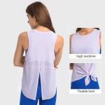 Fashion Running Sports Ladies Yoga Tops Quick Dry Sleeveless T - Shirt Women