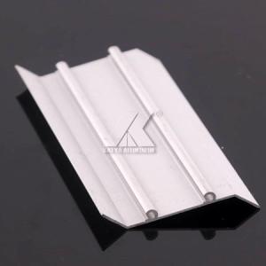 China 6063 Series Aluminum Door Profile Mill Finish Customize Size For Swing Door factory