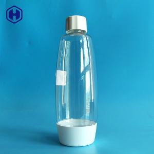 China Screw Lid Empty Clear Plastic Bottles Reusable Plastic Liquid Container factory