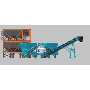 China 30m3/H Small Portable Concrete Batch Plant on sale
