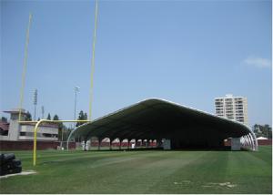 China Customized Aluminium Alloy Outdoor Sports Tent For Table Tennis / Football factory