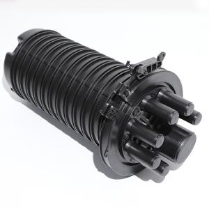 China IP68 Fiber Optic Splice Closure , Joint Closure 144 Core With Vertical Dome Type factory