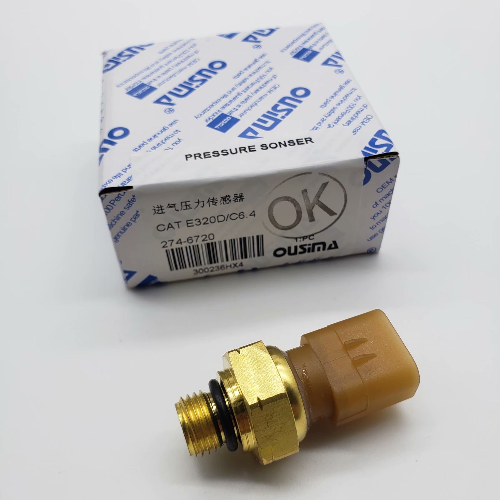 2746720 Oil Pressure Sensor For E320D C6.4 Excavator