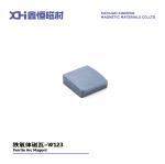 High Coercivity Permanent Magnet Ferrite Sintered At High Temperaturefor