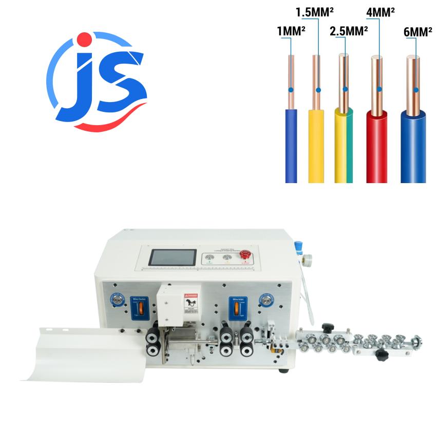 5 Inch Touch Screen Wire Cutter and Stripper Machine Round Sheathed Automatic Wire Cutter And Stripping Machine