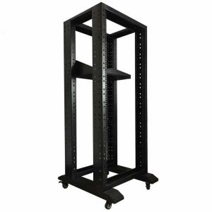 China Floor Standing 19 27U 37U 42U SPCC Open Rack Frame on sale