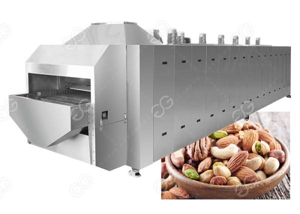 Electric Peanut Roaster Machine , Nut Roasting Cooling Equipment Pistachio