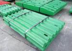 Manganese Steel Jaw Plate For Crusher With Sodium Silica Sand Process
