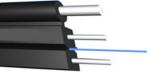 Fiber To The Home Outdoor Aerial Drop Cable 1core FTTH Steel Wire/FRP/KFRP Dia 2