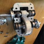Raymond Mill 1400 Rpm Input 280 Rpm Output Gear Reducer Gearbox