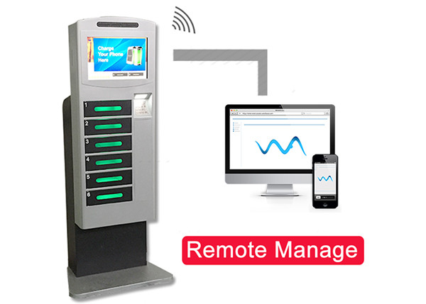 China Advanced Cell Phone Charging Station Remote Manage Function Wireless Option factory