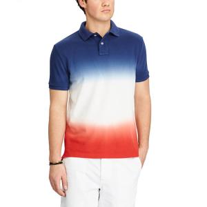 China Personalised 100% Cotton Polo T Shirts For Men Color Changing Style factory