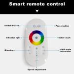 Nordic Style LED Holiday Lights Color Change RGB LED Floor Lamp For Living Room