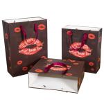 Customized Luxury Fancy Craft Gift Paper Bag with Logo Print and Gravure