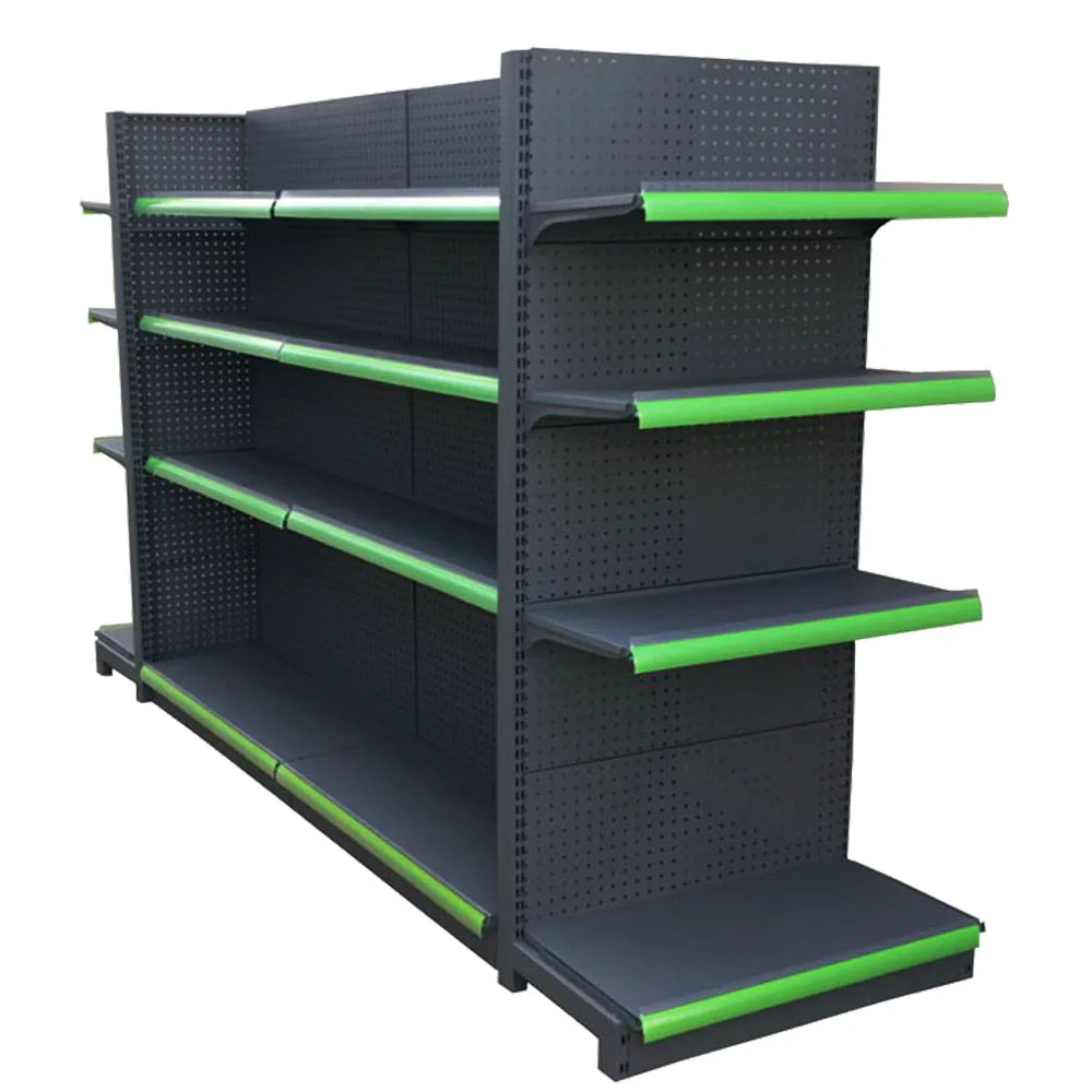 Factory customized color size anaqueles para tienda supermarket shelf
