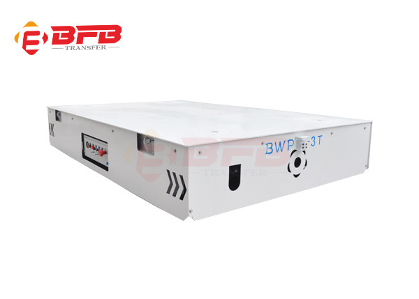 30T Steerable Heavy Duty Die Cart On Cement Floor