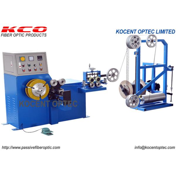 Half Automatic Fiber Optic Cable Cutting Machine with 1650 Spindle Motor Speed