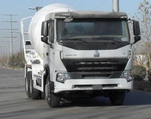 China Mobile Concrete Mixture Truck , Industrial Cement Mixer Vehicle RHD 6X4 factory