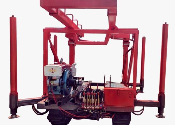 ST-100 Soil Drilling Equipment / Soil Investigation Machine For Hard Rock