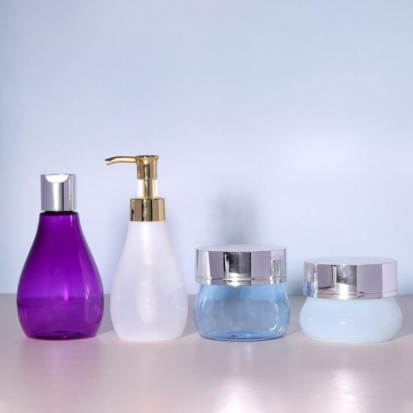 150ml 160ml PET Bottles Purple Empty Foam Spray Bottle For Upscale Cosmetic