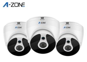 China Ip Waterproof Closed Circuit Television Cameras , White Dome Cctv Camera 1536P Image Sensor factory