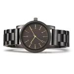Waterproof Wooden Quartz Watch Oem Logo Handmade Round Case Shape