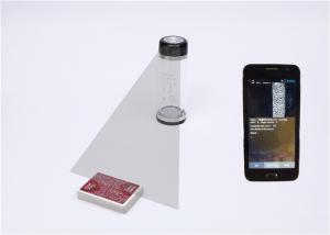 China Transparent Water Bottle Camera for Scanning Marked Poker Cards , Casino Cheating Devices factory