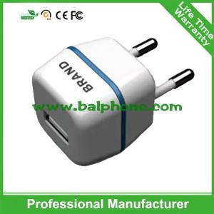China best price wall charger, single usb travel charger factory