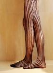 Tights Mesh Girls Knee Womens Silk Stockings High Sock Pattern With Sexy Letters