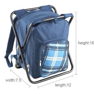 China Multifunction Foldable Fishing Stool With Backpack factory